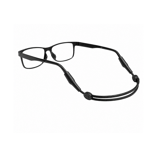 Adjustable Black Non-Slip Eyewear Retainer